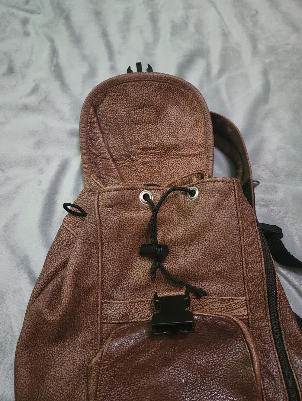 Leather Mini Backpack - Picture 4 of 10
